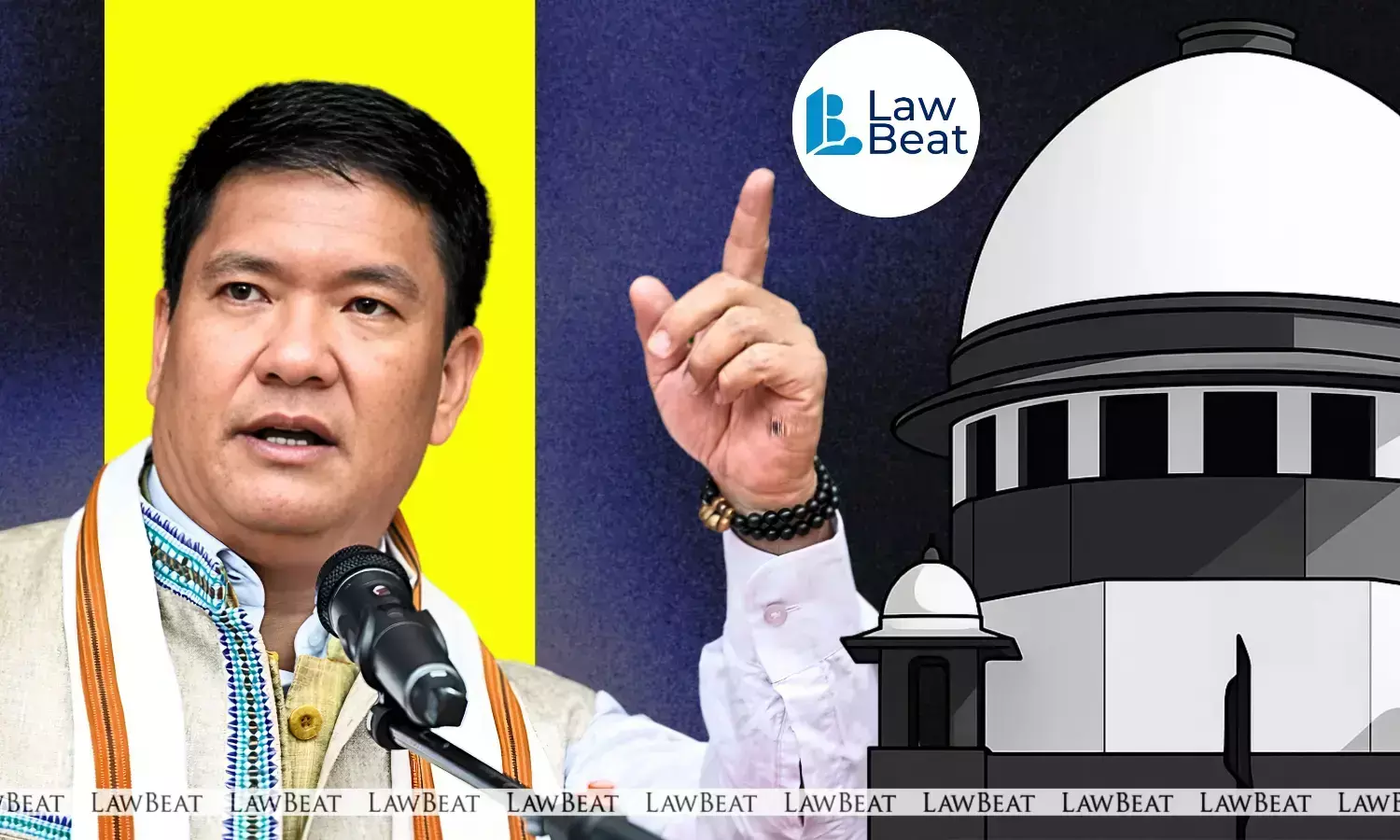 Supreme Court bench of Justices Vikram Nath and Sandeep Mehta hearing the CBI probe into alleged irregularities in Arunachal Pradesh public contracts linked to CM Pema Khandu’s family.