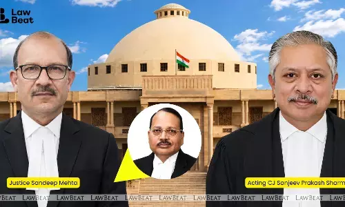 Supreme Court Justice Sandeep Mehta and Rajasthan High Court Acting Chief Justice Sanjeev Prakash Sharma amid allegations over judicial administration and case listings