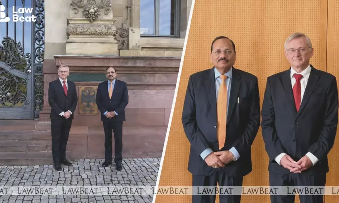 CJI Surya Kant Meets German Federal Court Chief, Discusses AI In Courts And Cross-Border Mediation