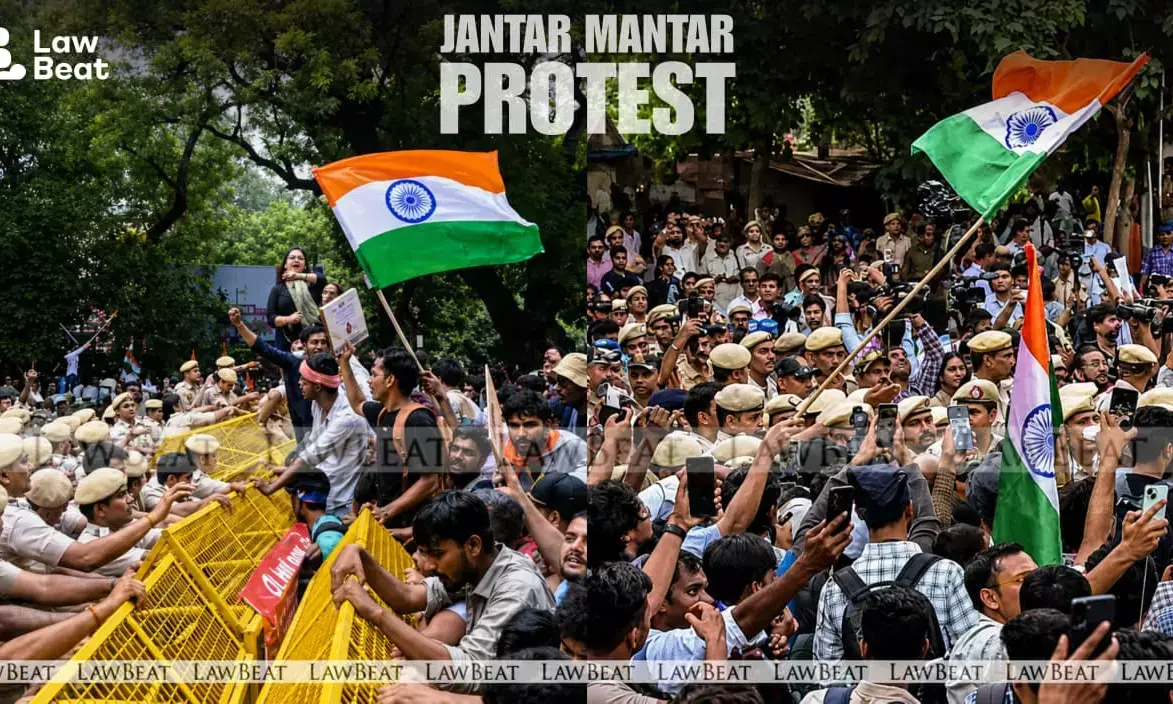 Student Issued Notice Over Jantar Mantar Protests Despite Supreme Court Order; CJI Calls For District Magistrates Explanation
