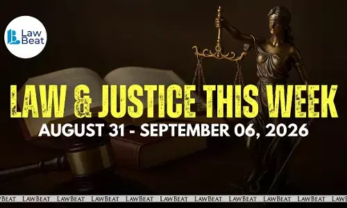 Law & Justice This Week: Big Wins, Court Orders & Legal Milestones [August 31- September 6, 2026]
