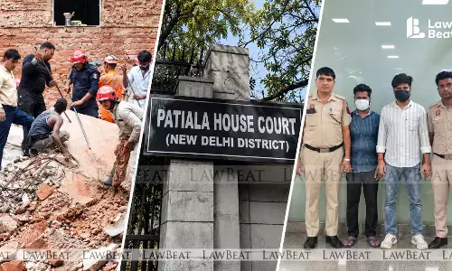 Delhi court sent three accused to police custody in the Satya Niketan building collapse case