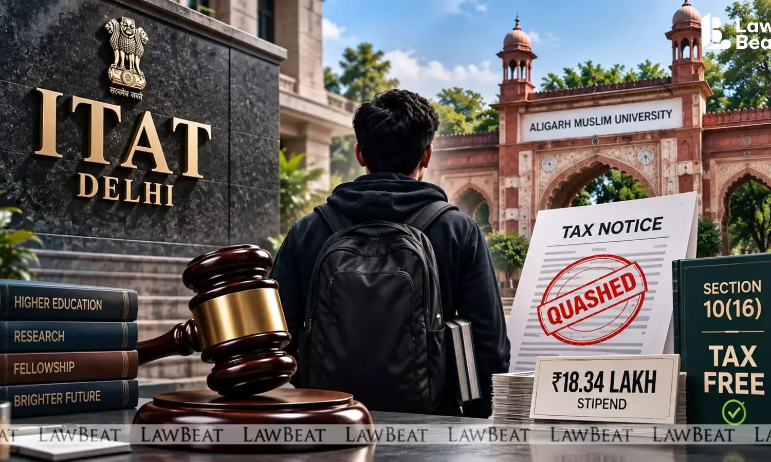 ITAT Delhi ruling on ₹18.34 lakh medical student stipend and income tax exemption under Section 10(16).