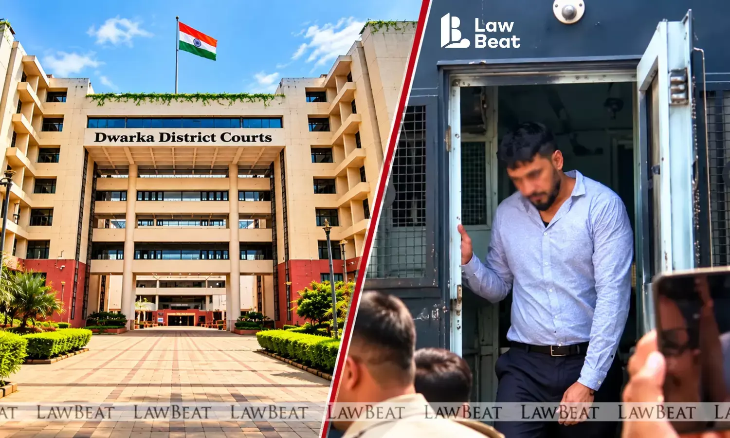 Sandeep alias Kala Jatheri returning to Delhi Central Jail after seven-hour custody parole to visit his native village Jatheri Sandeep alias Kala Jatheri returning to Delhi Central Jail after seven-hour custody parole to visit his native village Jatheri