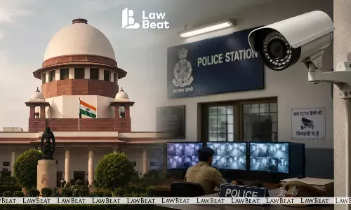 Supreme Court Bench hearing suo motu proceedings on CCTV camera installation in police stations across India Supreme Court Bench hearing suo motu proceedings on CCTV camera installation in police stations across India