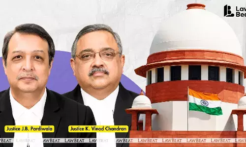 Supreme Court Bench of Justice JB Pardiwala and Justice K Vinod Chandran hearing plea on Child Sexual Abuse Material and social media intermediaries