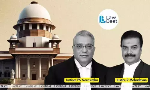 Supreme Court Bench of Justices P.S. Narasimha and R. Mahadevan hearing Centre’s plea on prospective application of OBC creamy layer judgment.