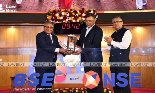 NSE shares listed on the BSE at ₹1,800 after the exchanges IPO.
