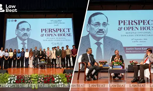 CJI Surya Kant at CNLU Patna open house responding to four-year law degree and court apprenticeship proposal