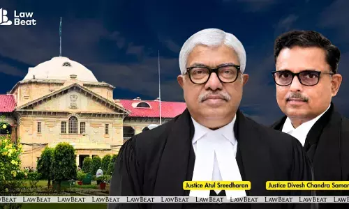 Allahabad High Court order awarding compensation for unlawful detention of an accused’s family member.