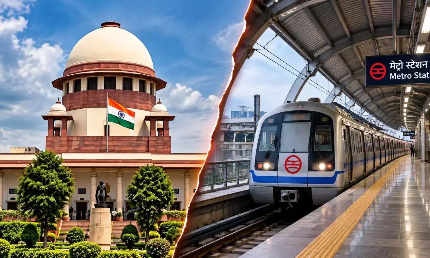 Supreme Court: Delhi Metro Station Closure Protests Challenged, SC Questions Restrictions