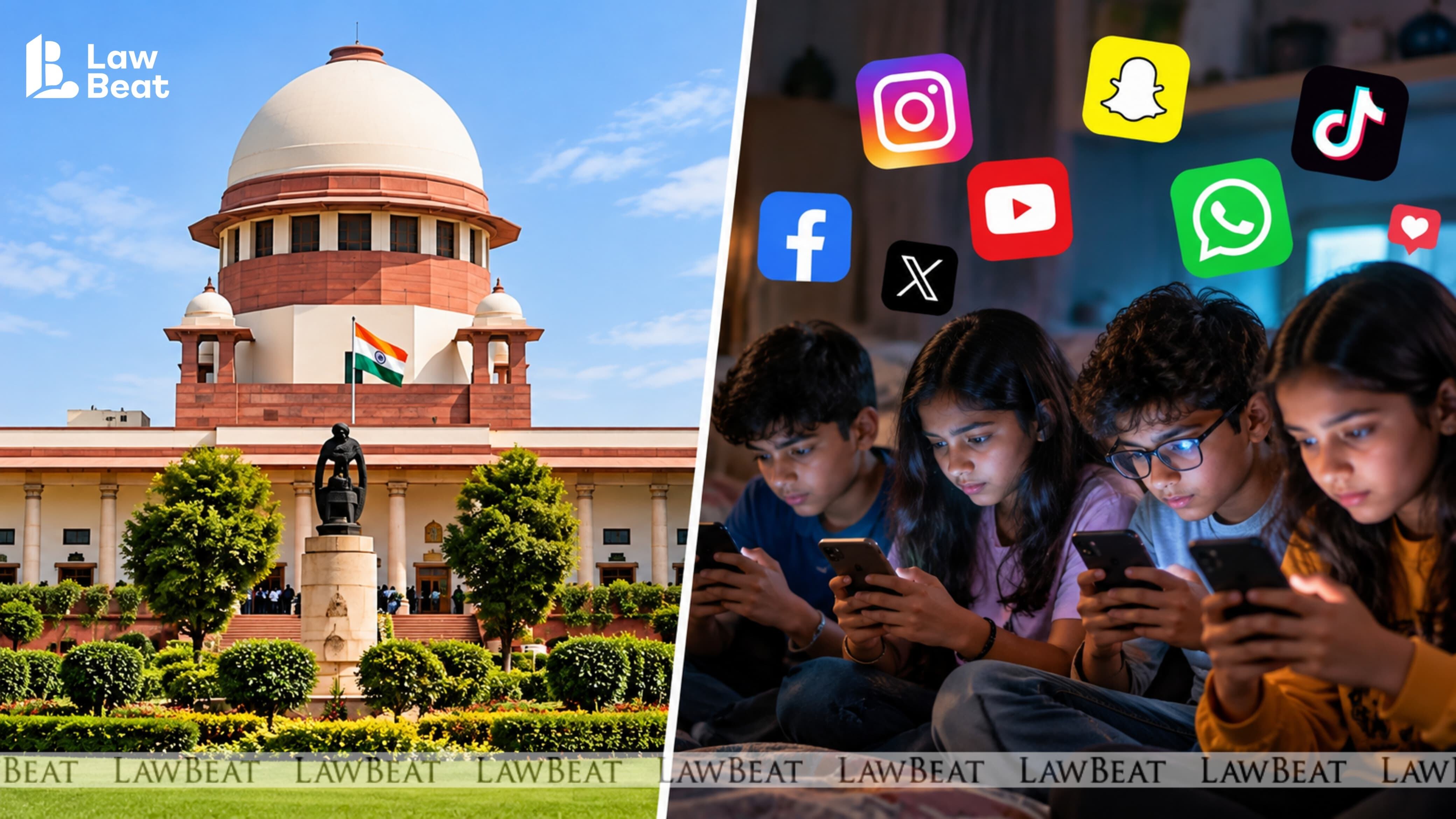 Supreme Court Issues Notice On Child Social Media Age In India