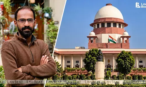 The Supreme Court of India building in New Delhi, where journalist Siddique Kappans plea seeking release of his passport deposited under his Hathras case bail conditions was adjourned by two weeks.