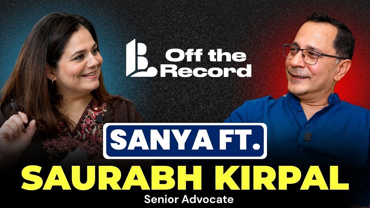 Senior Advocate Saurabh Kirpal, Off The Record with Sanya Talwar | Full Episode